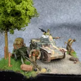 AMR-35 – « AUX ABRIS » – Belgique mai 40