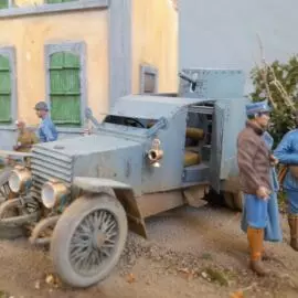 Autocanon Peugeot – La camionnette à Papi
