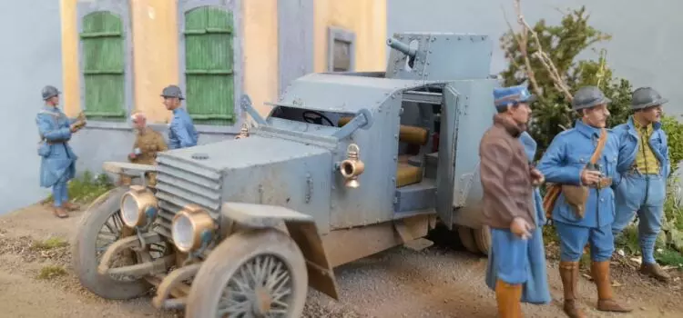 Autocanon Peugeot – La camionnette à Papi
