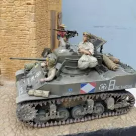 Débarquement Provence 1944 – M5 Stuart