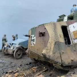 Grosse prise de guerre – A7V Meng et AM Renault