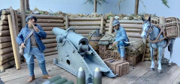 Mortier Vosgien de 220 mm