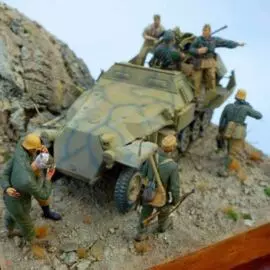 Retraite en Tunisie – Sdkfz 251/17