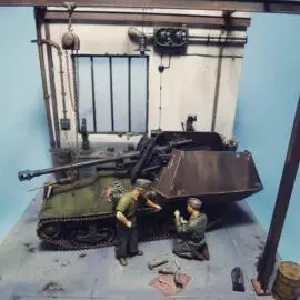Marder sur chassis Lorraine – Baukommando Becker