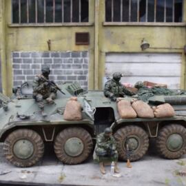 BTR 80 – Dombas 2015
