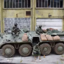 BTR 80 – Dombas 2015