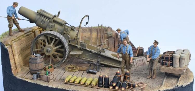Artillerie de sa Majesté – 8 Inch Resicast – 1916