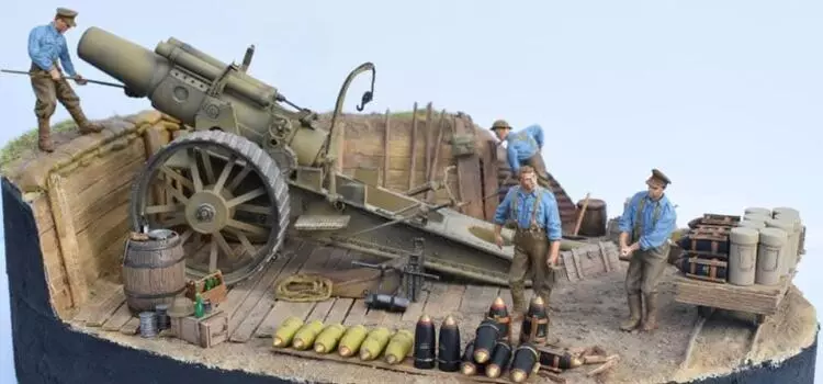 Artillerie de sa Majesté – 8 Inch Resicast – 1916 Artillerie de sa Majesté – 8 Inch Resicast – 1916