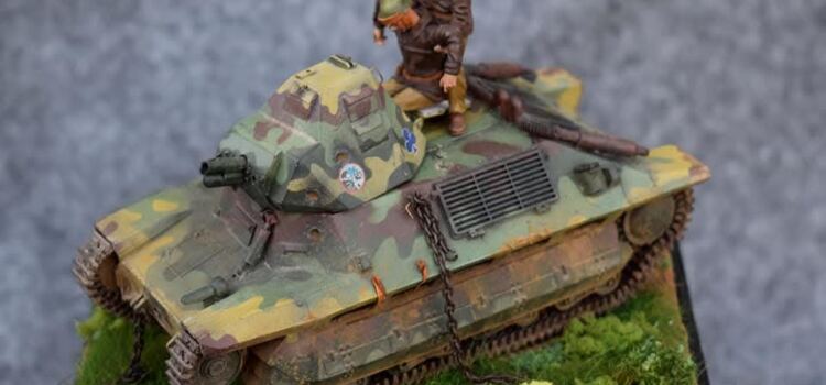 FCM36 – 7BCC – Bulson 14 mai 1940 FCM36 – 7BCC – Bulson 14 mai 1940