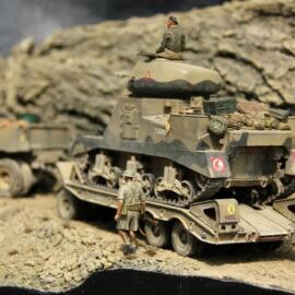 M19 Diamond et M3 Lee – Egypte 1942