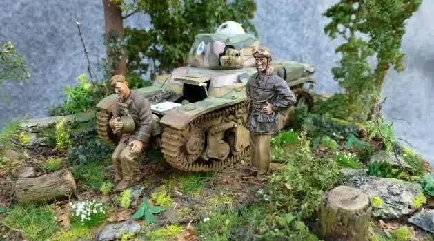 R35 – 1er BCC Lieutenant Boulmer – juin 40 R35 – 1er BCC Lieutenant Boulmer – juin 40