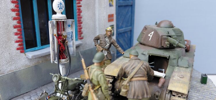 Un dernier renault au combat – R40 – juin 1940 Un dernier renault au combat – R40 – juin 1940