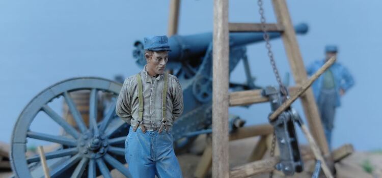 Bon va falloir le remonter maintenant – De Bange 120mm 1916 Bon va falloir le remonter maintenant – De Bange 120mm 1916